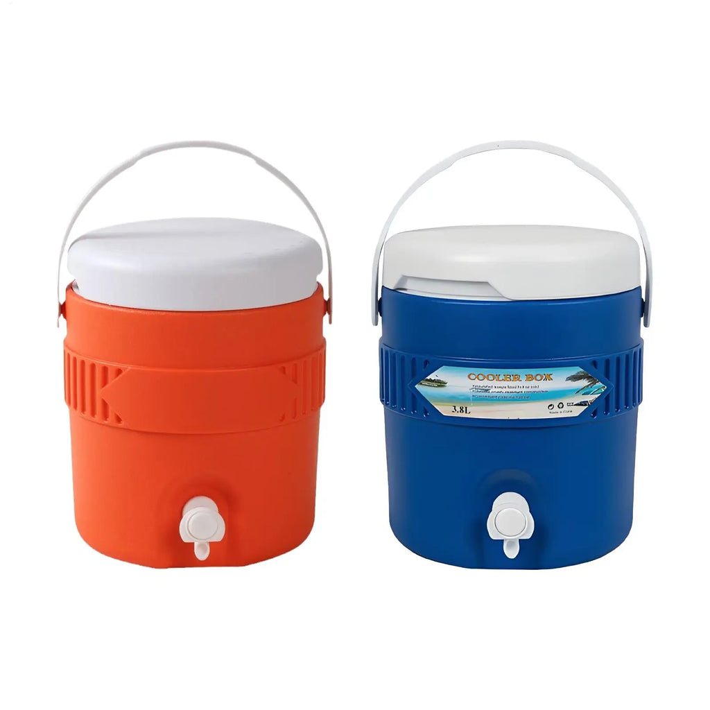 NEW Gallon Water Bottle 3.8L Camping Coolers Long-Lasting Insulation Beverage Serveware Portable Drink Dispensers For Outdoor