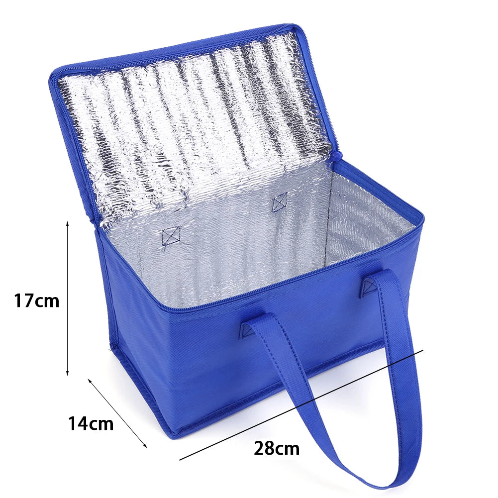 Beer Cooler Portable Bag Folding Food Thermal Storage Bag Insulation Picnic Ice Pack Drink Carrier Insulated Bag for Outdoor