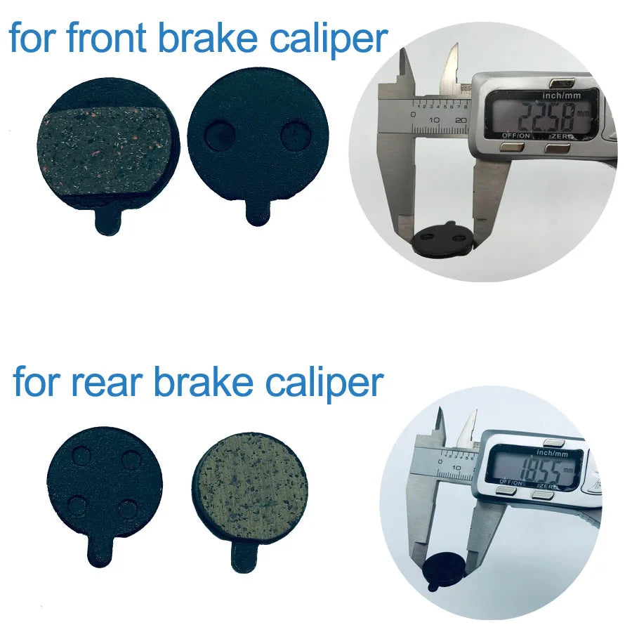 Brake Pad Full Hydraulic Semi Oil Disc Braking Kaabo Mantis 8inch 10inch Wolf Warrior X King GT Electric Scooter