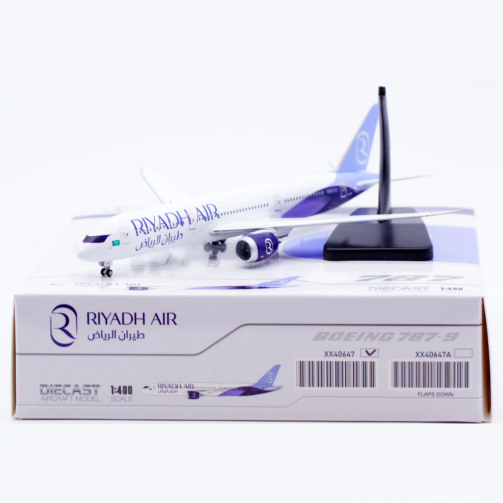 XX40647 Alloy Collectible Plane Gift JC Wings 1:400 Riyadh Air Boeing B787-9 "Dreamliner" Diecast Aircraft Jet Model HZ-RXX