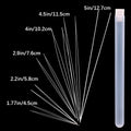 12pcs/Lot 6Size Center Opening Beaded Pin Stainless Steel Jewelry Making Material Accessories For DIY Bracelet Neckalce Handmade