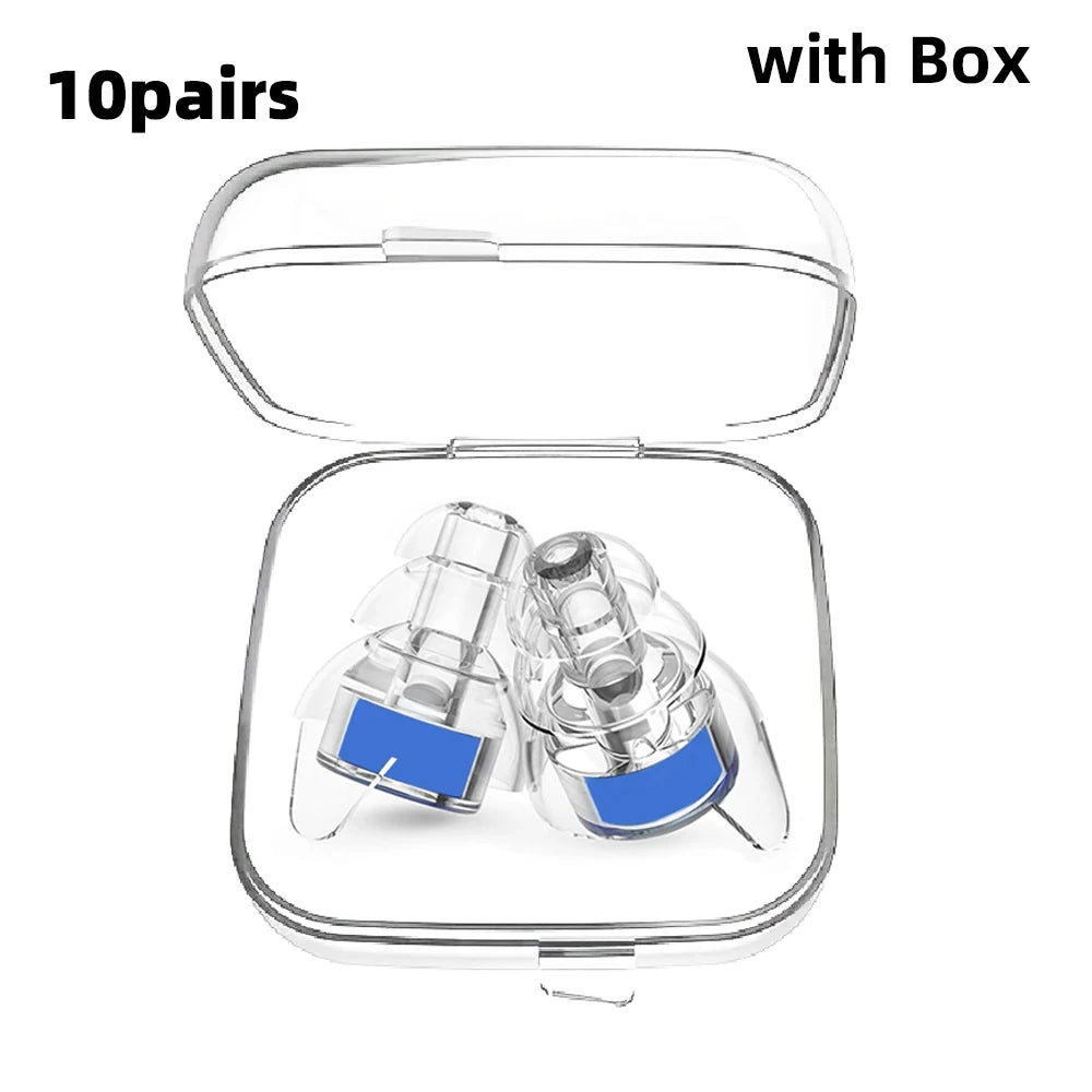 High Fidelity Concert Earplugs for Concerts Musicians，Earplugs for Noise Reduction，Ear Protection for Music Festivals
