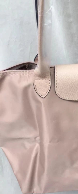 2026 Lightweight Foldable Nylon Shoulder Bag Ladies Water Resistant Shopping Tote Bag Large Handbag for Travel Daily Office