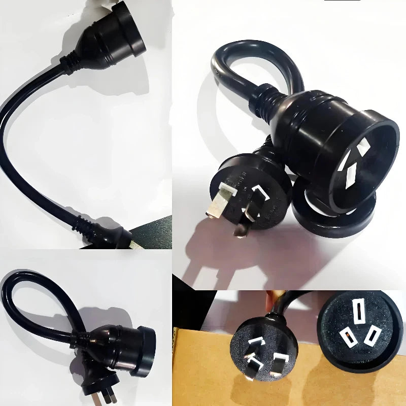 NZ EV Charging Power Adapter 15A AU Plug to 10A AU NZ Socket for EV Car Charger Adaptor AU