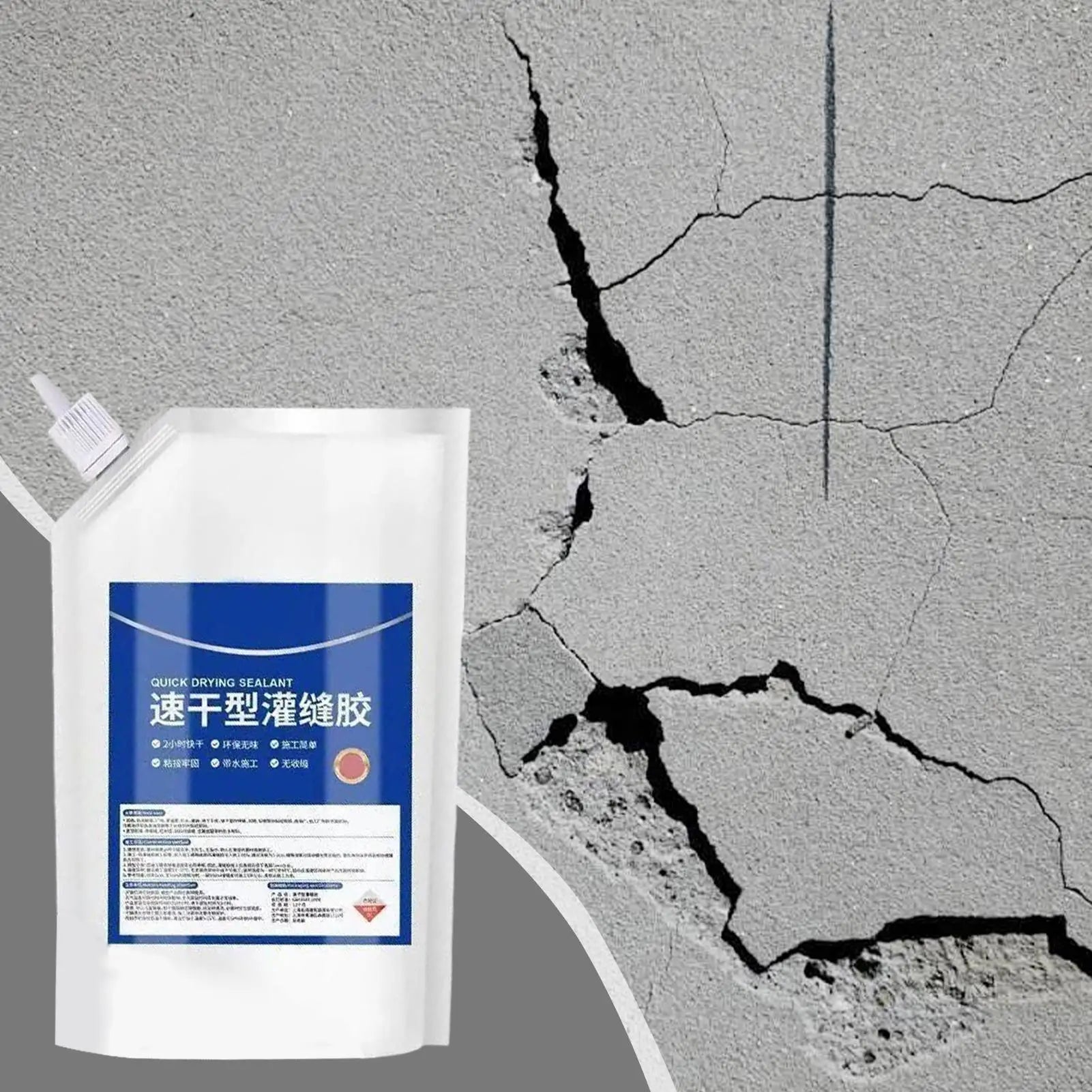 Roof Sealant High Strength Caulking Glue Waterproof Roof Patch Sealant Floor Adhesive Quick Drying Wall Sealant For Sealing Wall