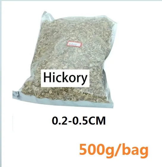 500g Apple Wood Pellets BBQ Flavoring Chips Kiln Dried Sawdus Specialty Wooden Chunks for Barbecue Smoker Grill Bacon Fish Meat