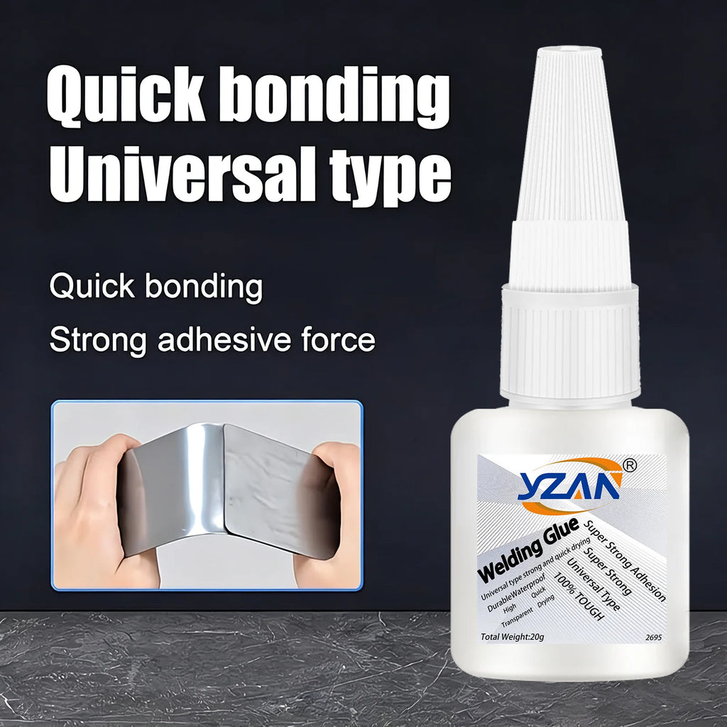 Super Adhesive Multi functional Adhesive, used for metal, plastic, daily maintenance, DIY, and small-scale process repairs 20g