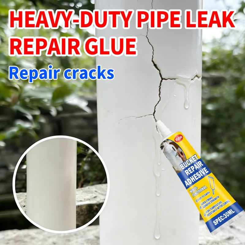 Ifubo Multi-Purpose Repair Adhesive, Strong Leak Proof Glue For Pipe Bucket Sink, Waterproof High Temperature Resistant Paste