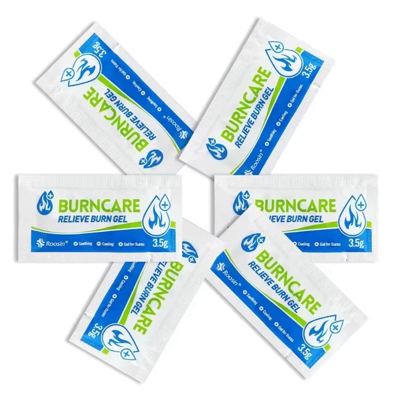 Emergency Burn Care Hydrogel Dressing Cooling Soothing Wound Gel for Burn Debridement First Aid