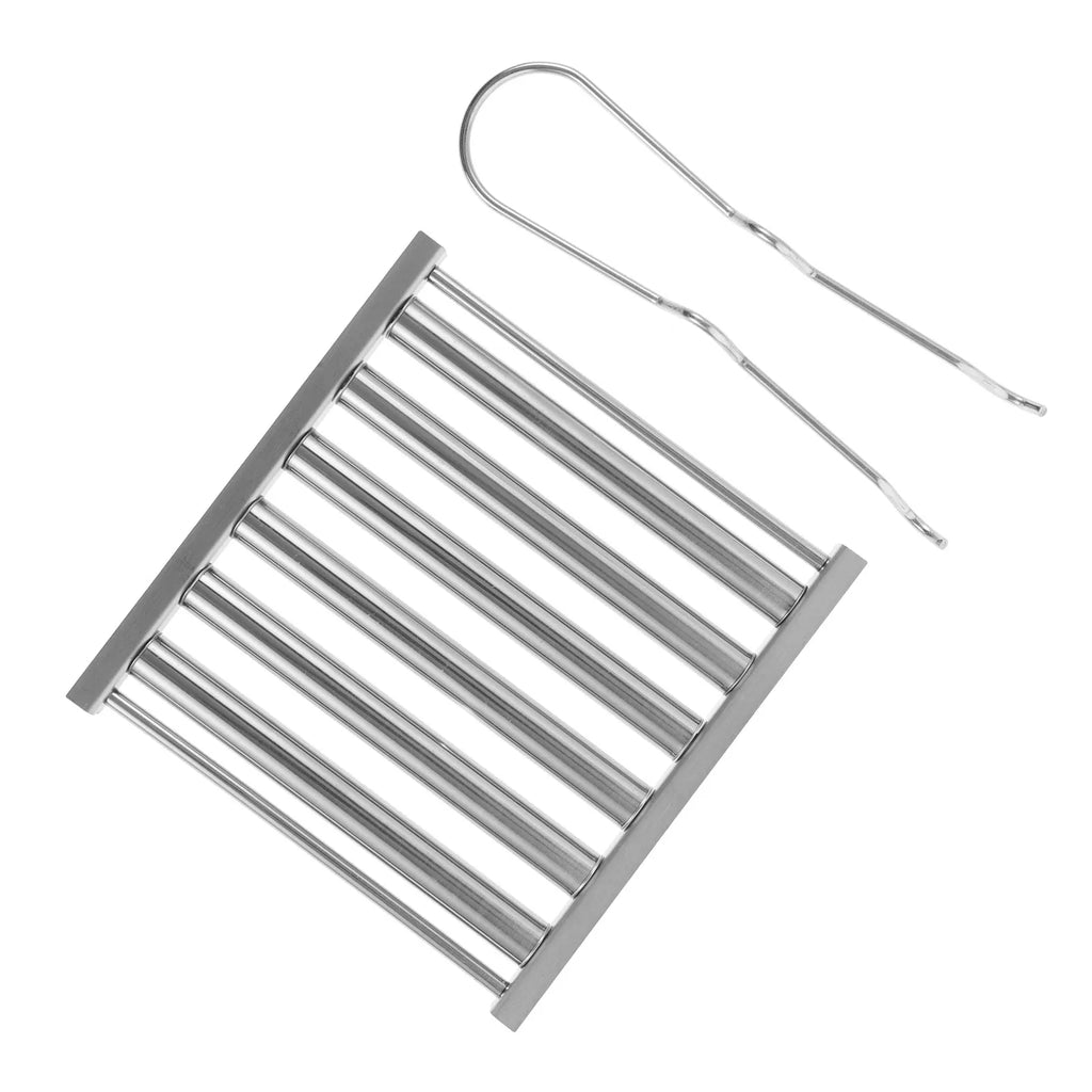 1Set Stainless Steel Hotdog Sausage Roller Grilling Rack Portable Barbecue Grill Picnic Camping Outdoor Bbq Stand Foldable