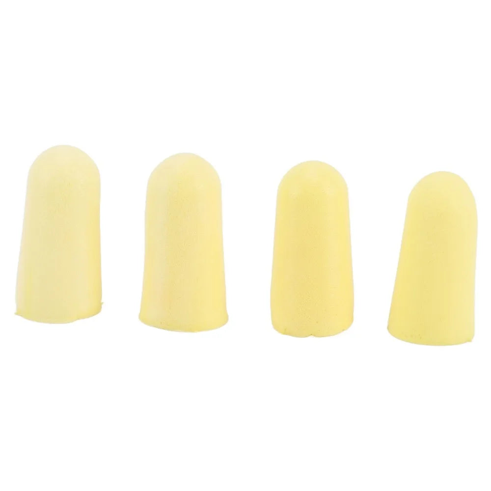 60Pcs Yellow, Blue 60Pcs Slow Rebound Foam Ear Plugs 25 x 13mm Slow Rebound Sponge Bullet Shape Sleep Sound Insulation Plugs