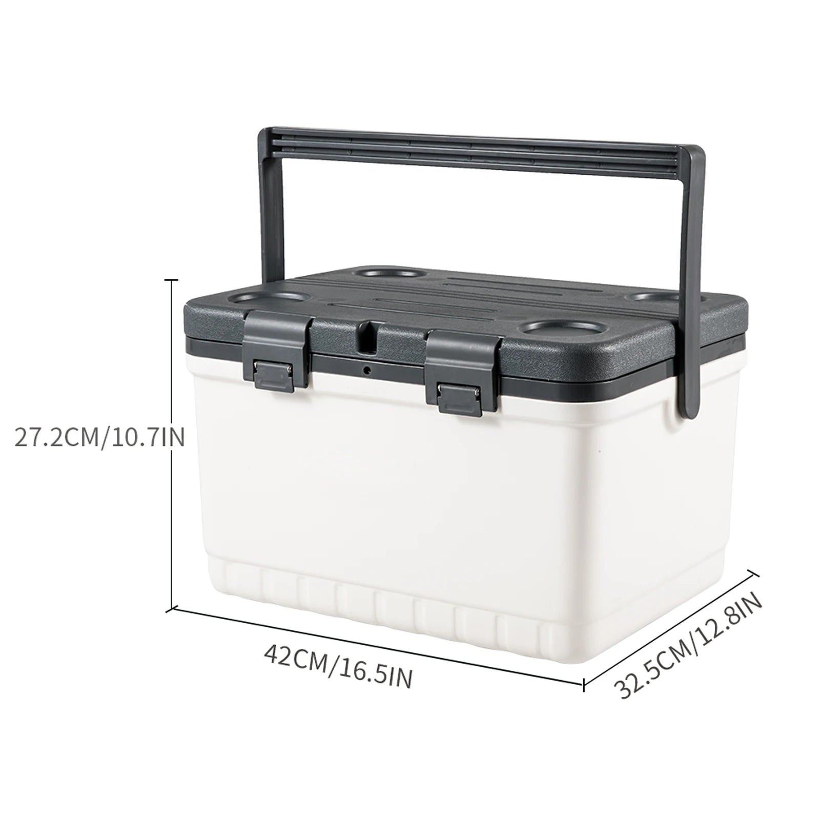 Outdoor Picnic Beach Insulated ice pack Camping Ice Box Large Capacity Fishing Barbecue Ice Bucket Portable Insulated Cooler Box