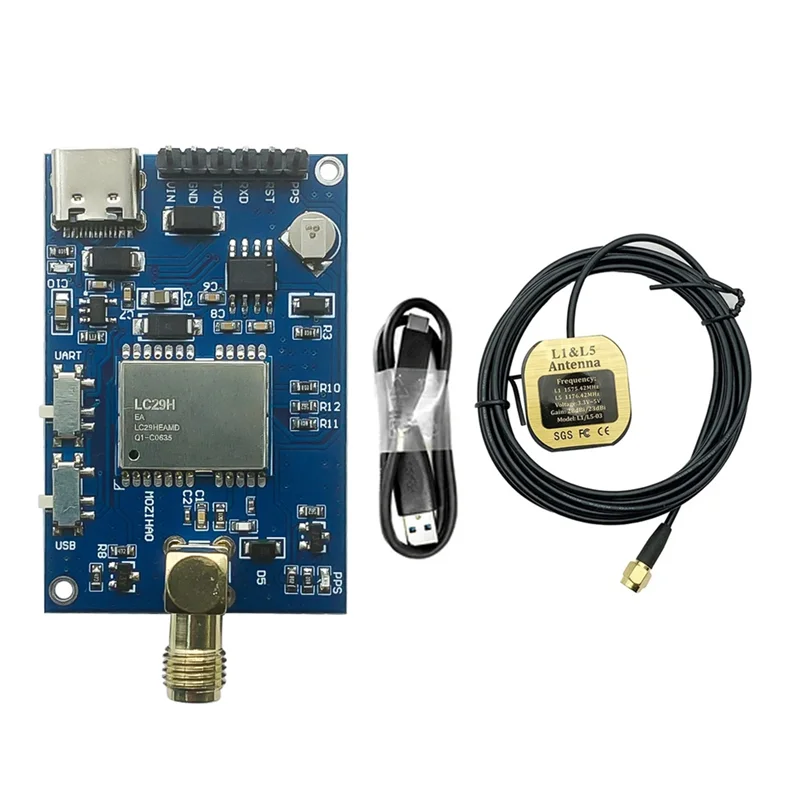 ABJN-Quectel LC29HEA GNSS Differential Module Centimeter Level RTK 10HZ Mobile Station Drone Flight Control High Precision