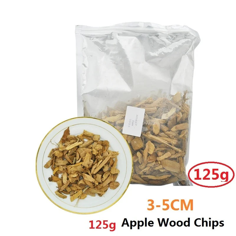 125g-450g Natural Apple Wood Pellets for Smokers Wood BBQ Pellet Barbecue Chunks Pieces Grills BBQ Bake Roast Bacon Meat Fish