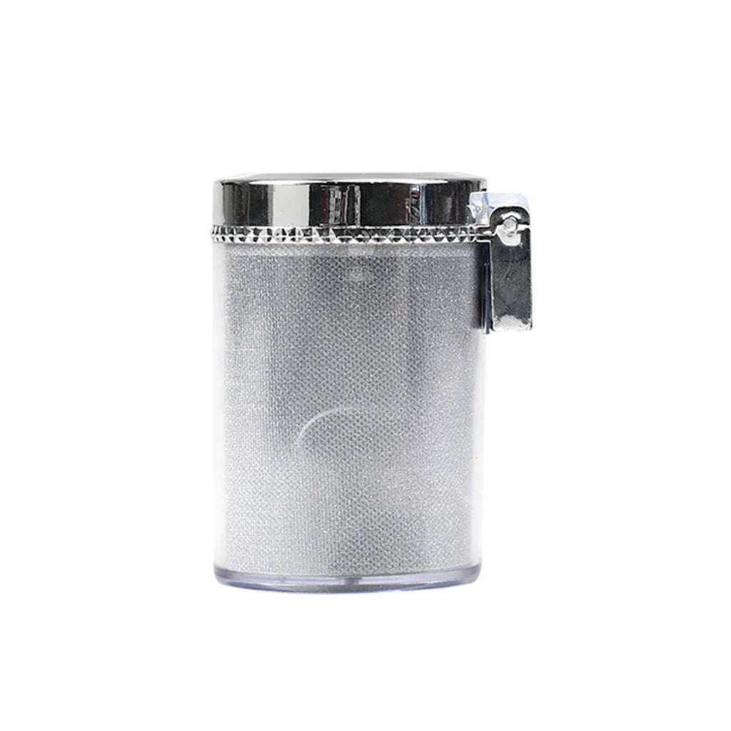 Car Ashtray With LED Light Multifunctional Airtight Lid Vehicle Cup Holder Air Vent Ashtray Trash Can Car Interior Decoration