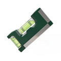 83mm ABS Level Double Bubble Leveling Ruler Magnetic Pocket Level Gradienter For Pipe Vertical Alignment Measurement Tool