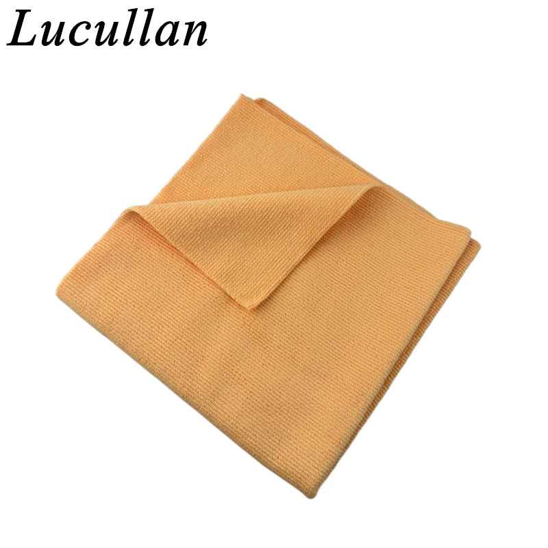 Export Material Orange Pearl Microfiber Ceramic Coating Towel Sealant Removal Interior Cleaning Cloth