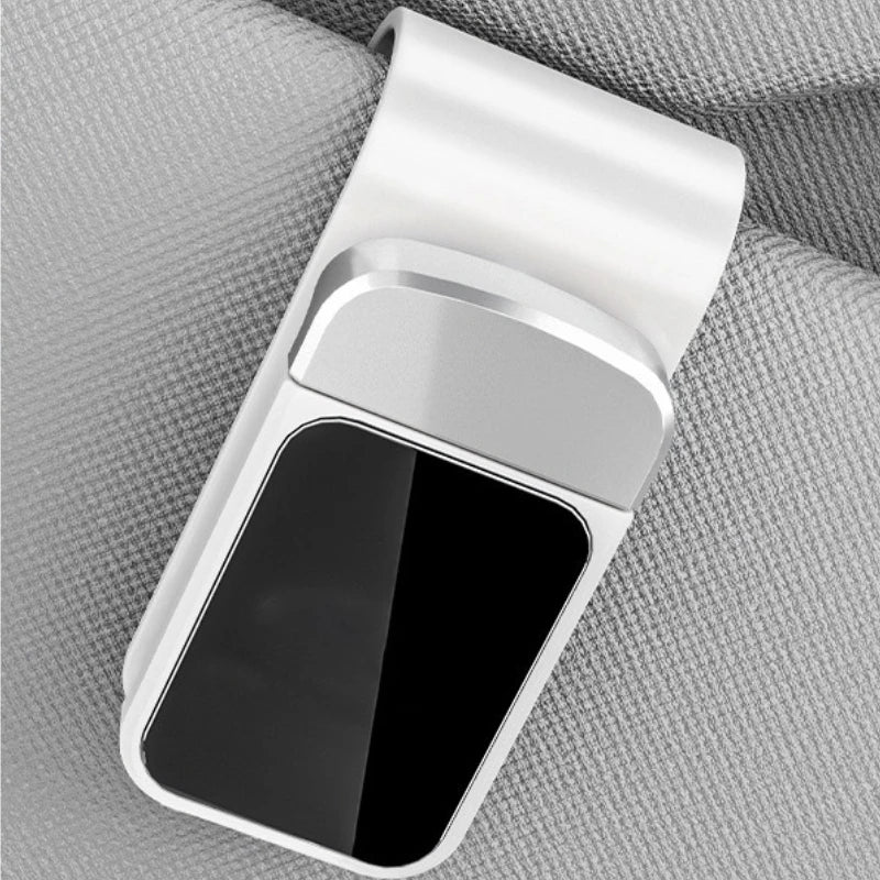 Car Sun Visor Sunglasses Clip Holder Stable Eyeglasses Hanger Card Ticket Organizer Interior Storage Clip Car Accessories
