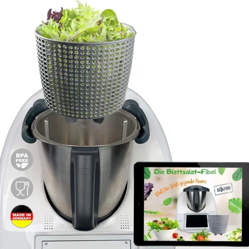 For TM5 TM6 Vegetable Drain Basket Accessories Fruit Salad Roller Basket Xiaomei Machine Accessories