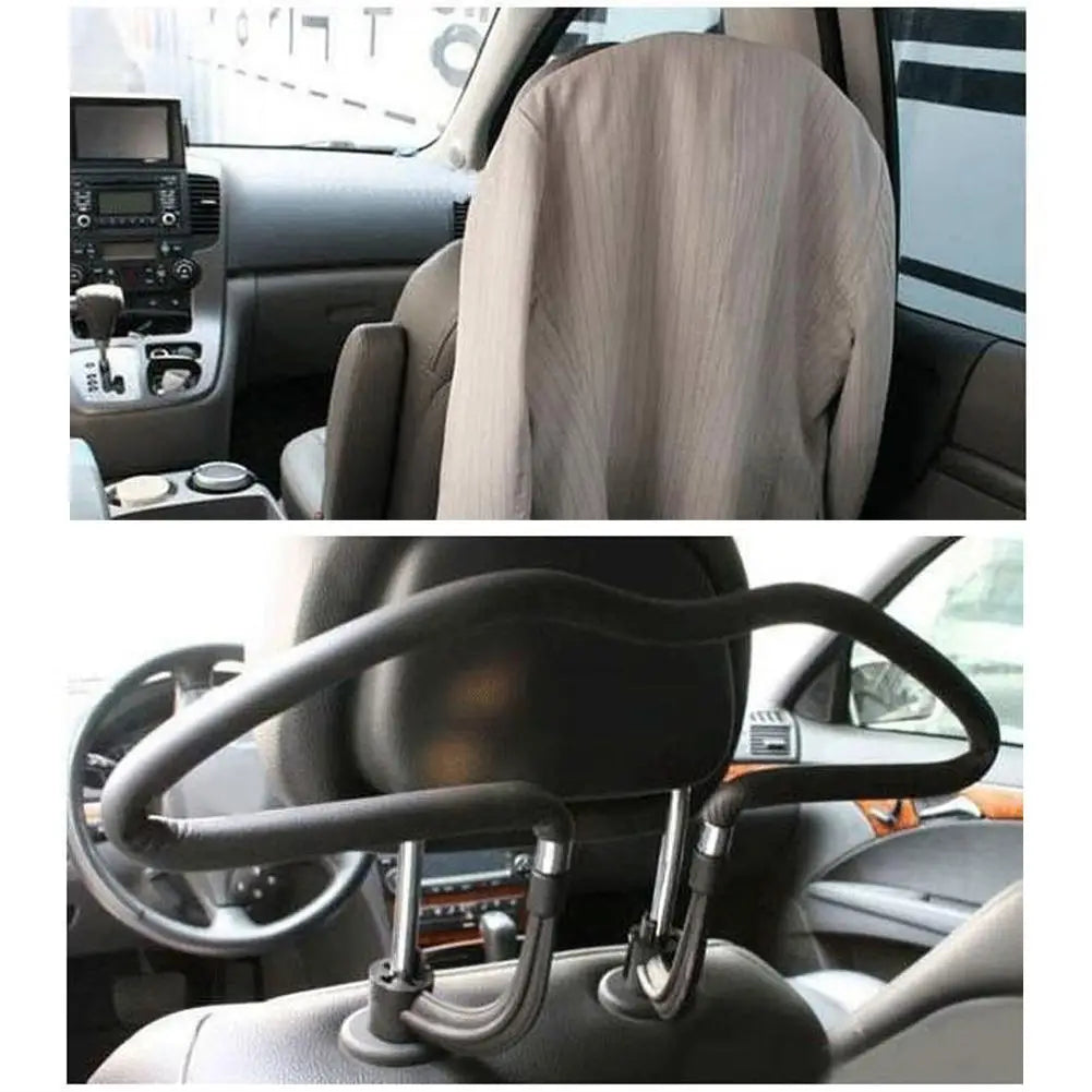 Universal Car Clothes Hanger Seat Back Headrest Mount Suit Coat Garment Holder Stainless Steel Auto Interior Accessories