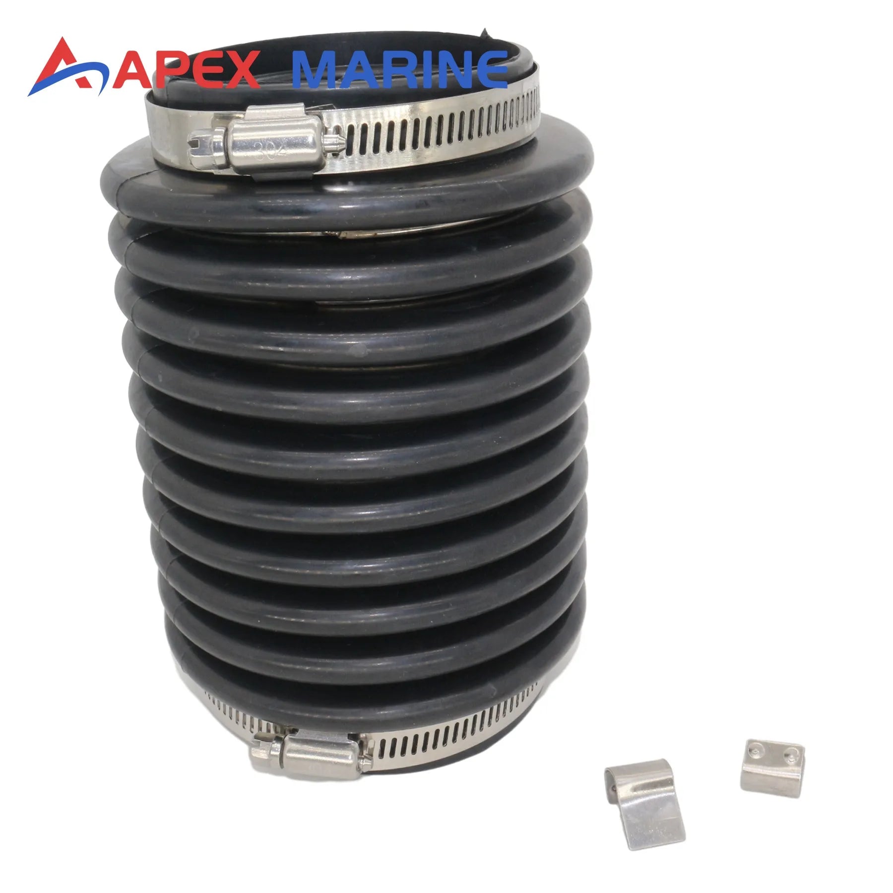 18-2758 Exhaust Bellows Kit Compatible with Volvo Penta AQ30 AQ120 AQ175 AQ200 KAD42 MD31 MD40 TMD41 Stern Drive 876631  875848