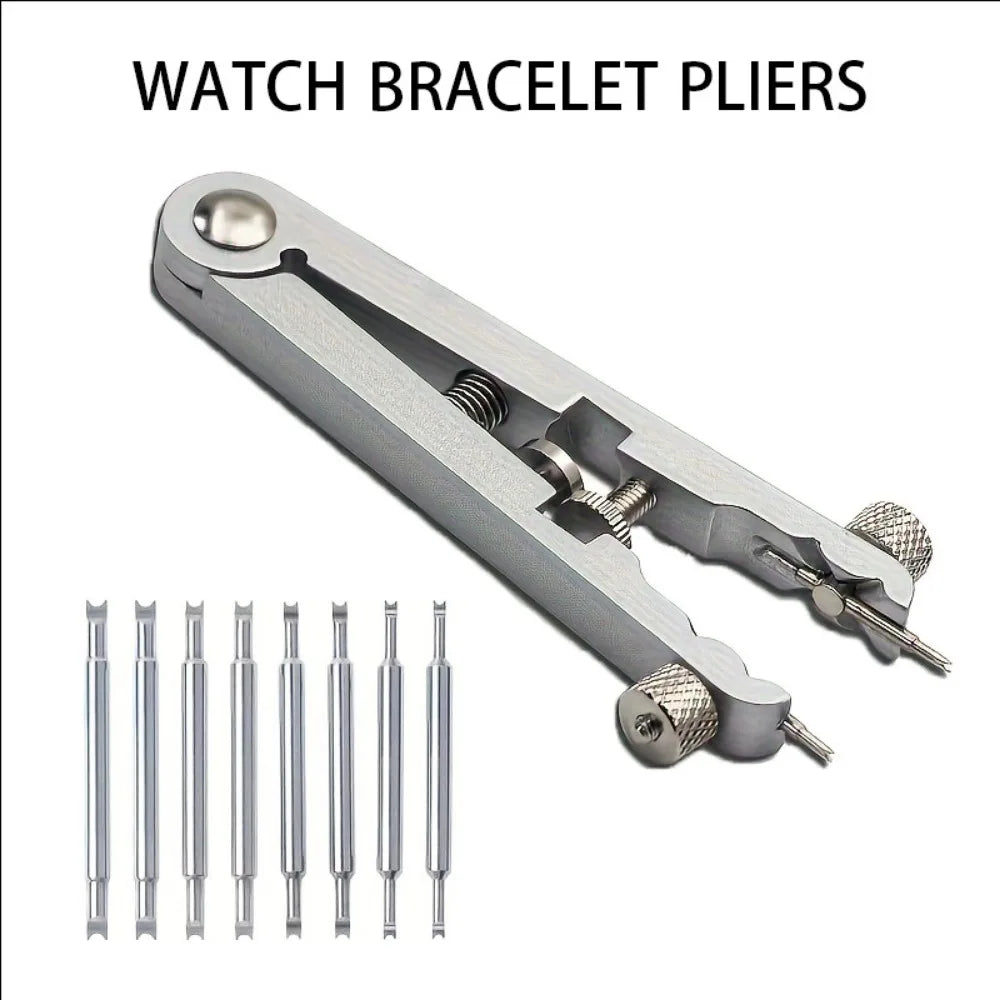 1/3/5 PCS Watch Band Repair Tool Aluminum Alloy Removal Pliers V Shaped Spring Bar for Strap Adjustment