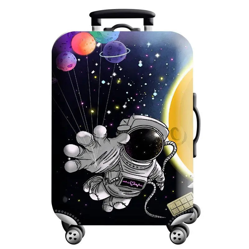 Luggage Cover Stretch Fabric Suitcase Protector Baggage Dust Case Cover Suitable for18-32 Inch Suitcase Case Travel Organizer