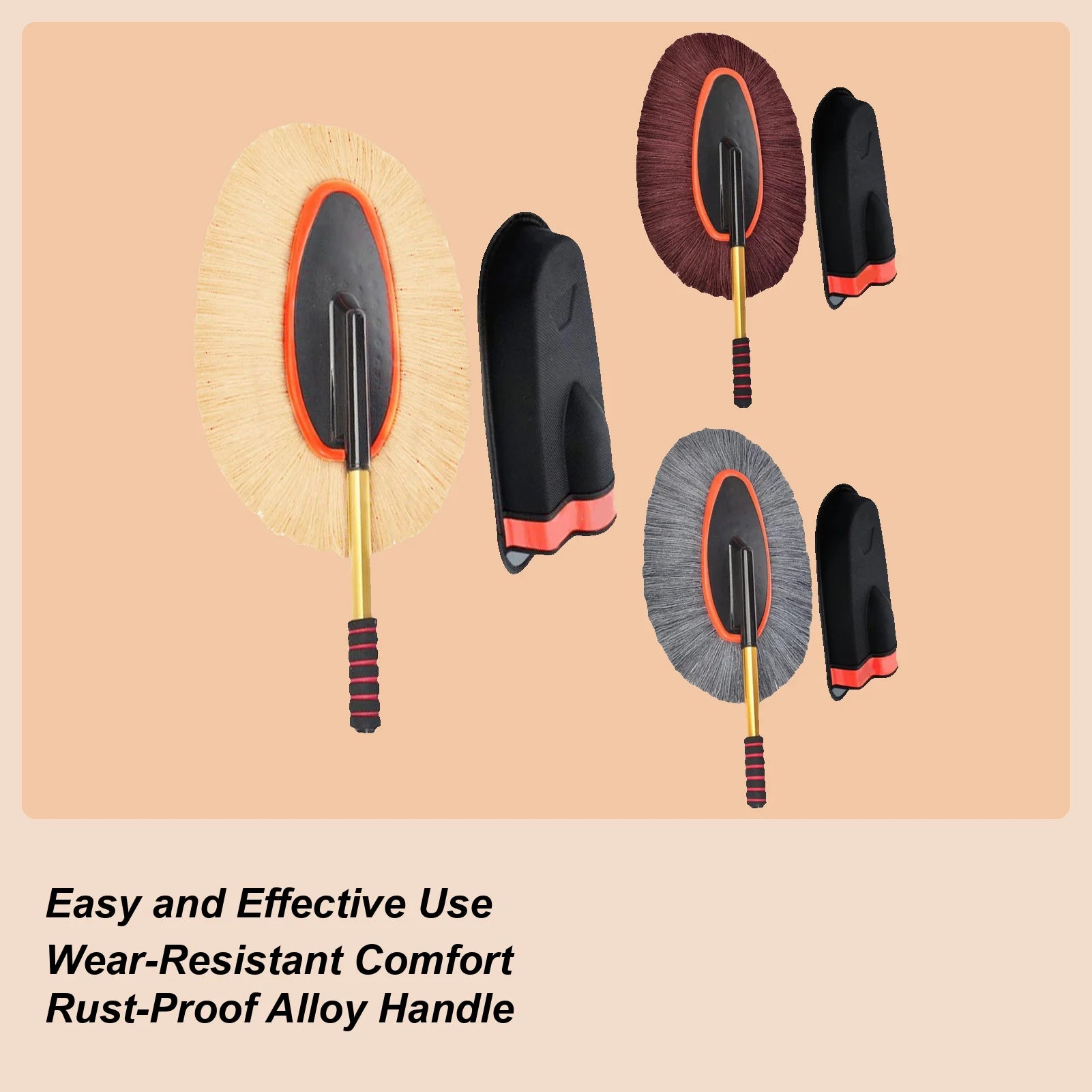 Car Wash Brush Retractable Handle Duster Tools Truck Wash Brush For Exterior Washing Cleaning Trucks SUV RV Vehicles Indoor