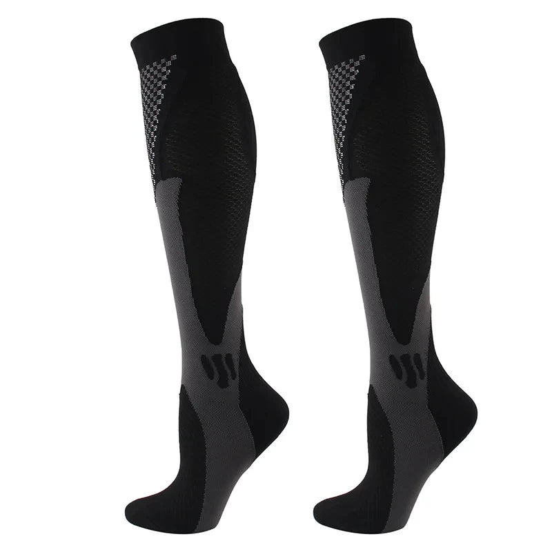 Compression Socks Varicose Veins Socks Pregnancy Anti Fatigue Blood Circulation Socks Gym Outdoor Cycling Football Fitness Socks