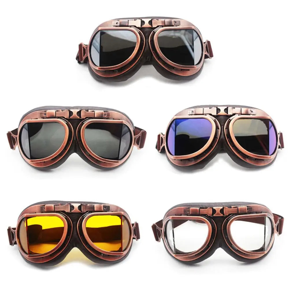 Eye Protection Snowboard Vintage Sunglasses Cruiser Scooter Pilot Retro Goggles Motorcycle Glasses Eye Protection