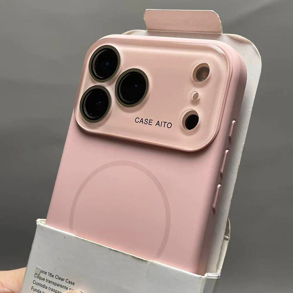 For Magsafe Magnetic Phone Cases For iPhone 17 16 Pro Max Liquid Silicone Protect Case For iPhone 15 14 13 17 Pro Max Soft Cover