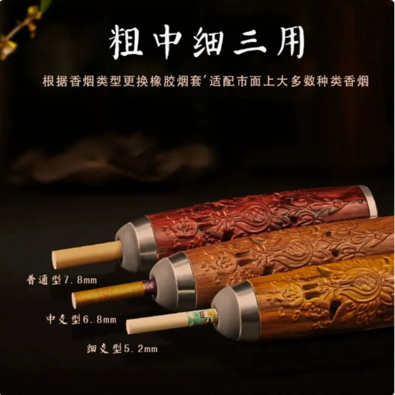 Mini Retro Print Car-Mounted Ashtray Dustproof Windproof Outdoor Lazy Person's Vehicle Ashtray