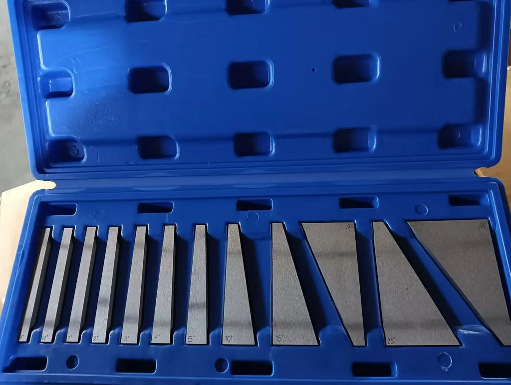 10Pcs 1-30 Degree Precision Ground Durable Angle Block Set 2pcs Angle Block For Lathes Milling Machinist Tools Angle Block Gage