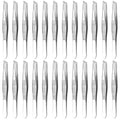1/11/24 Pcs Tweezers Bulk Pack Stainless Steel Bulk Tweezers Designed for Effortless Eyebrow Plucking Remove Beard Makeup Tools