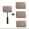 4pcs Car Windshield Wiper,Telescopic Glass Cleaning Cloth with Metal Pole for Defogging and Dust Removal,Car Cleaning Accessorie