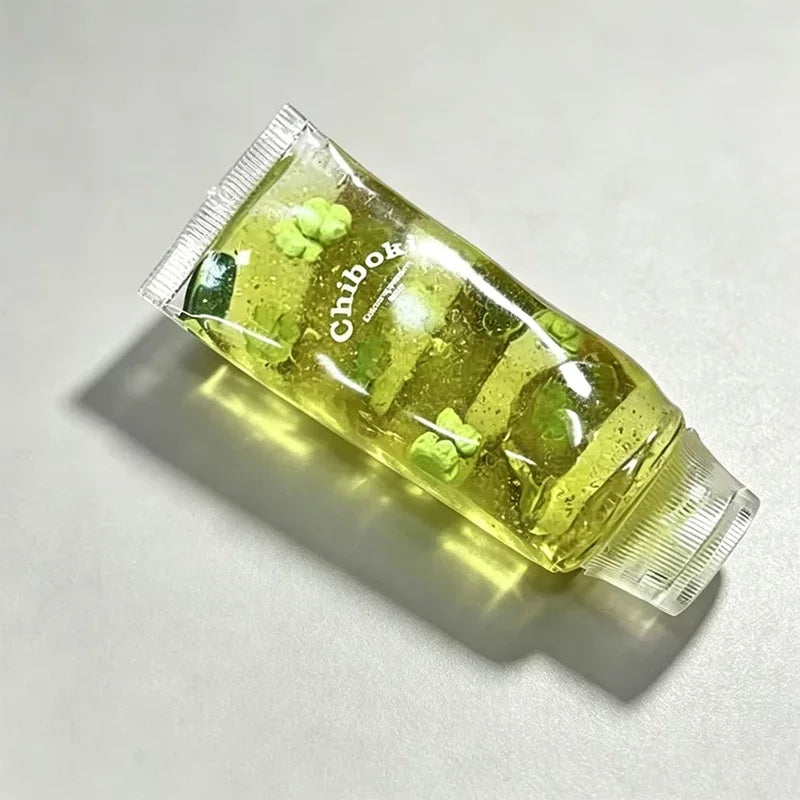 Fruit Filled Maltose Toothpaste squeeze Soft Slow Rising Toothpaste Deformable Squeeze Style for Relaxation Stress Relief