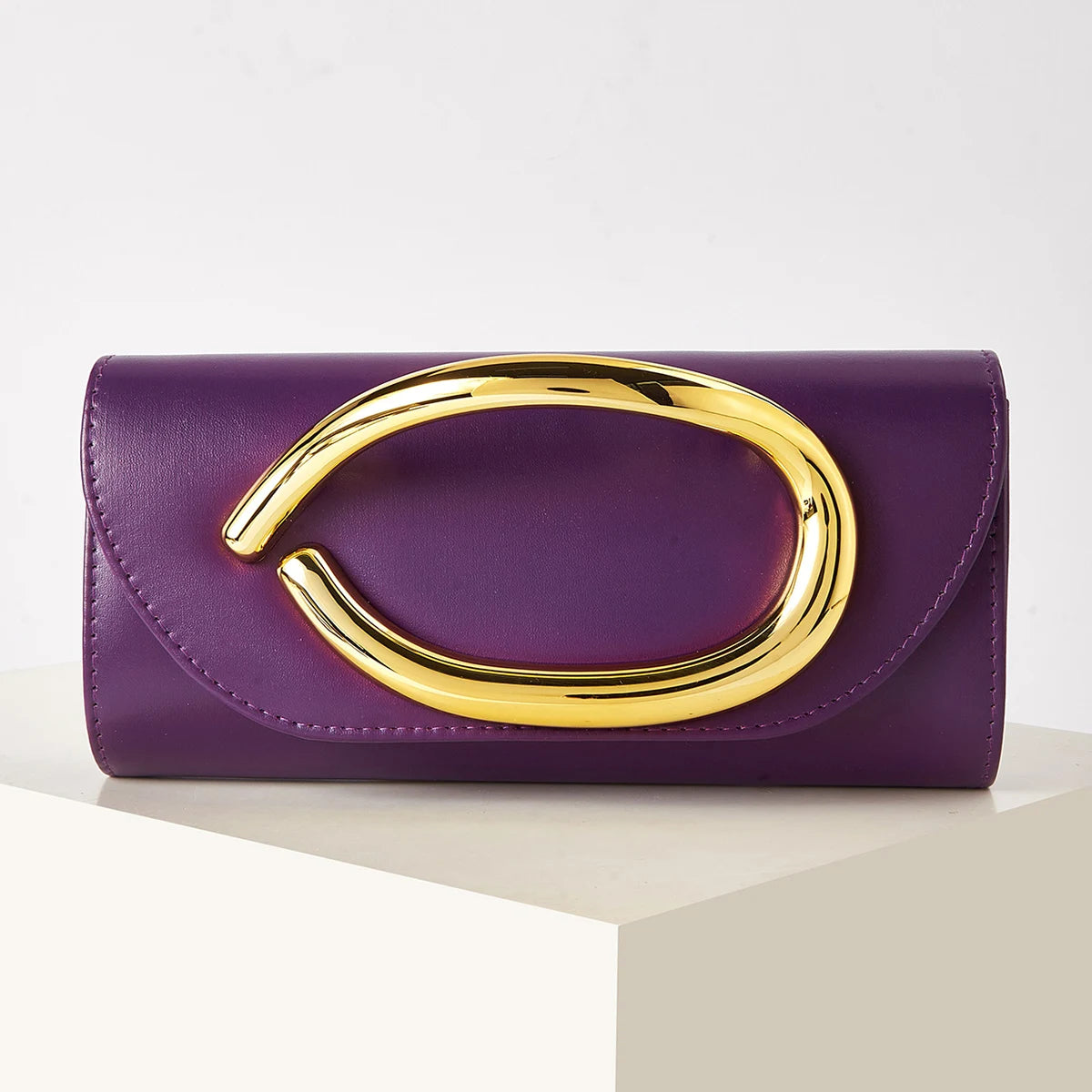 Women's Evening Bag Pu Synthetic Leather Lightweight Women's Clutch Bag Makeup Bag Wallet Business Commuting Prom Wedding Party Holiday Party