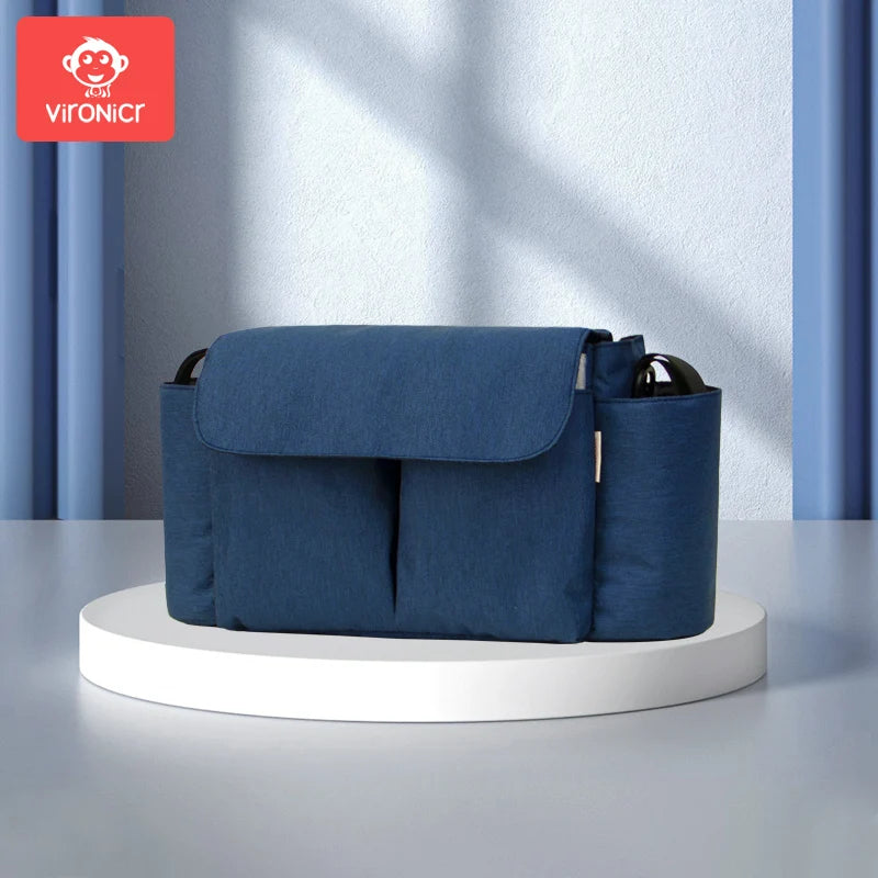 Stroller Organizer Bags Mummy Large Capacity Travel Hanging Bag Bottle Holder Pram Diaper Bags Baby Stroller Accessories