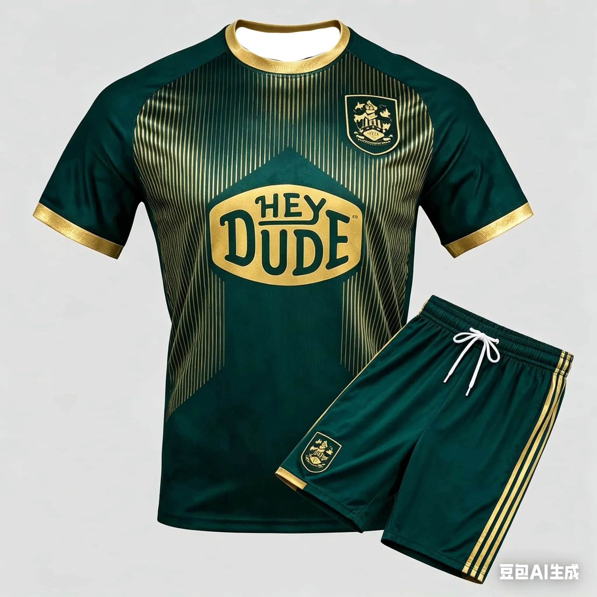 Huddersfield Town FC Home and Away Footbool Jersey T-shirt Set Comfortbale Breathable T-shirt Set Adult Beachwear Surfing Suit