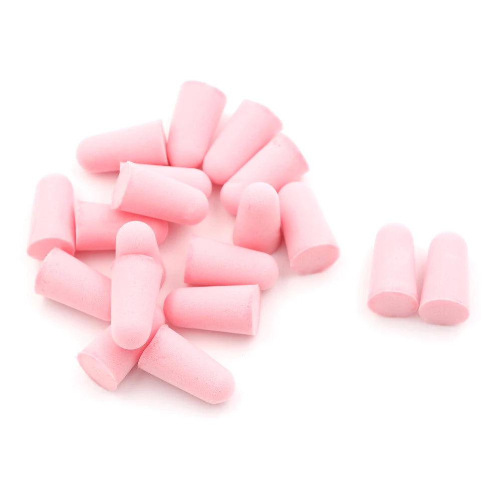 20pcs PU Foam Ear Plugs Anti Noise Snore Earplugs Comfortable For Study Sleep