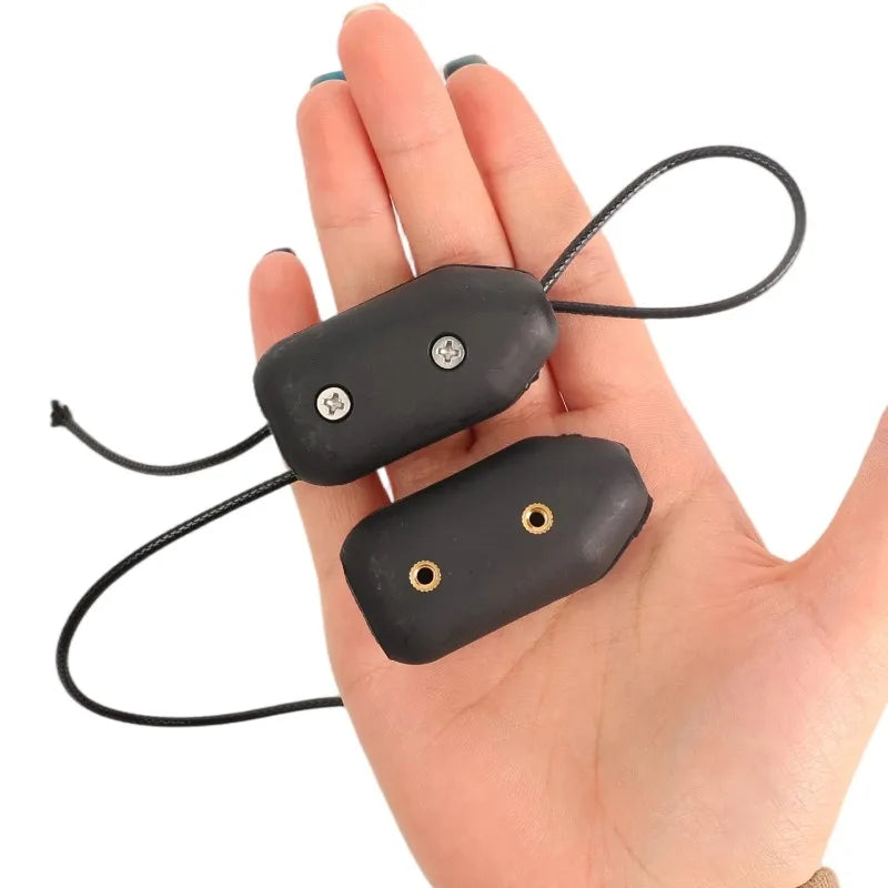 Rope Lock Clip Adjustable Nylon for Outdoor Camping Gear Clothesline Dog Leash 6.5-8mm No Tools Needed Durable Black Adjustable