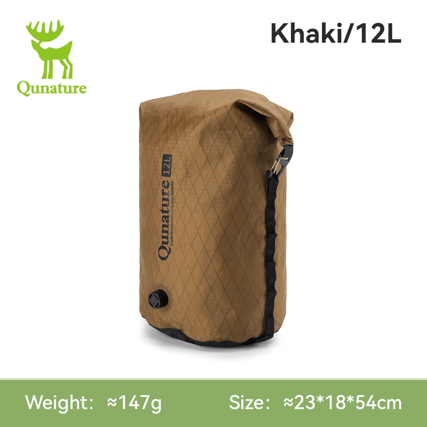 Qunature Upgraded Version 2.0 Bikepacking Bag Waterproof Compression Bag Lightweight Durable Road MTB Bike Travel Cycling Gear