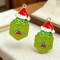 10pcs Christmas Cute Cartoon Bag Phone Chain Pendant Bracelet Necklace DIY Handmade Accessories