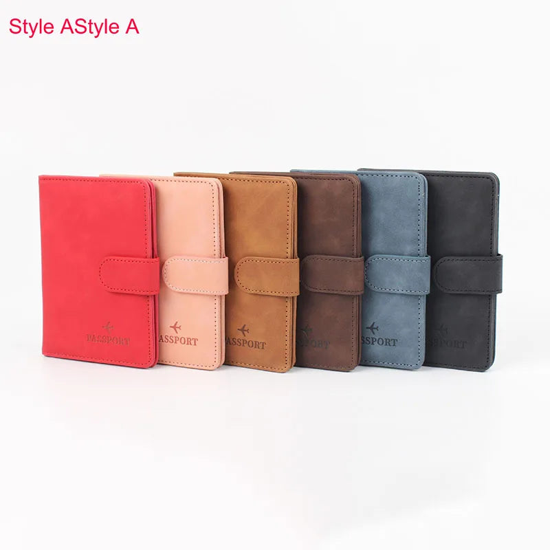 Organizer Storage Case/Travel Accessories Passport Case Vintage Leather Pattern Passports Holder Women Man ID Bank Credit Card