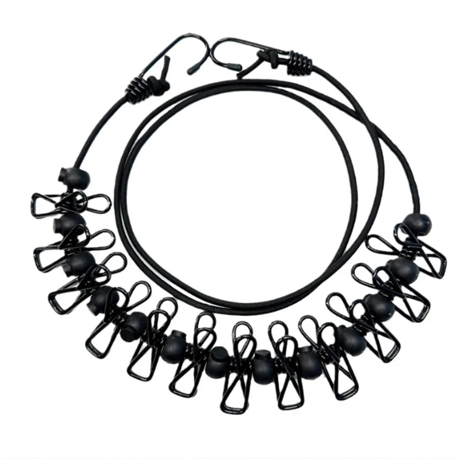 Thiened Outdoor Travel Clothes Drng Rope Dormi Indoor And Outdoor No Punching Windproof Non-slip Quilt Drng Rope