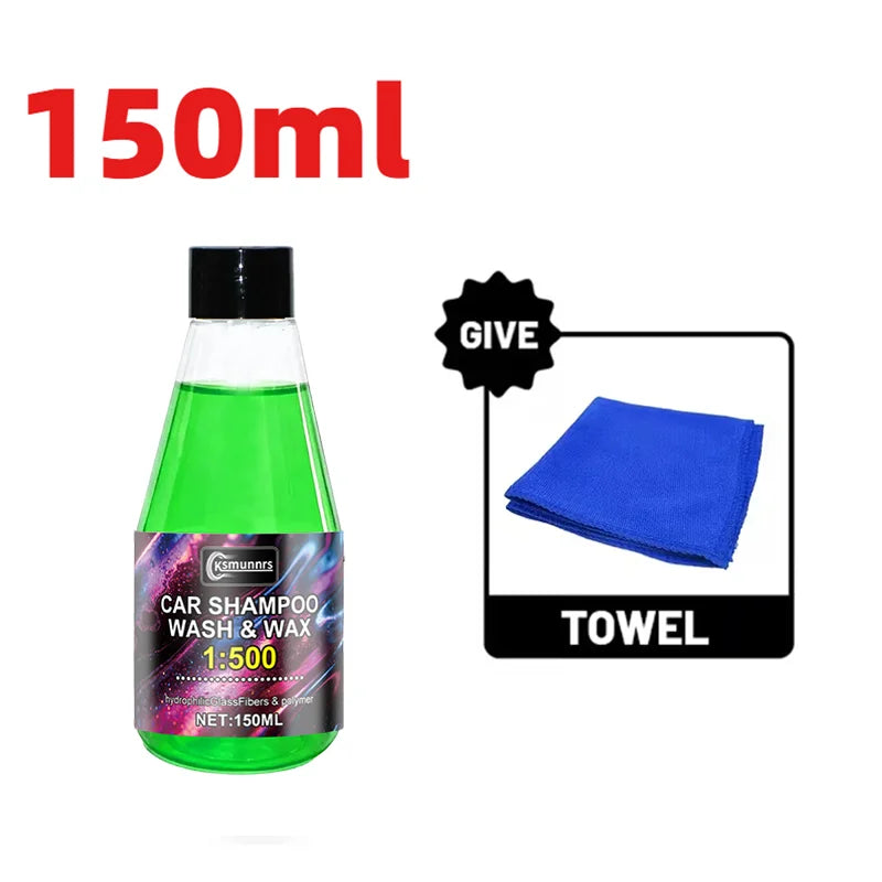 All-In-One Car Wash Liquid - Suitable for Creating a Mirror-Like Shine, Integrating All-In-One Paint Protection And Gloss Restor