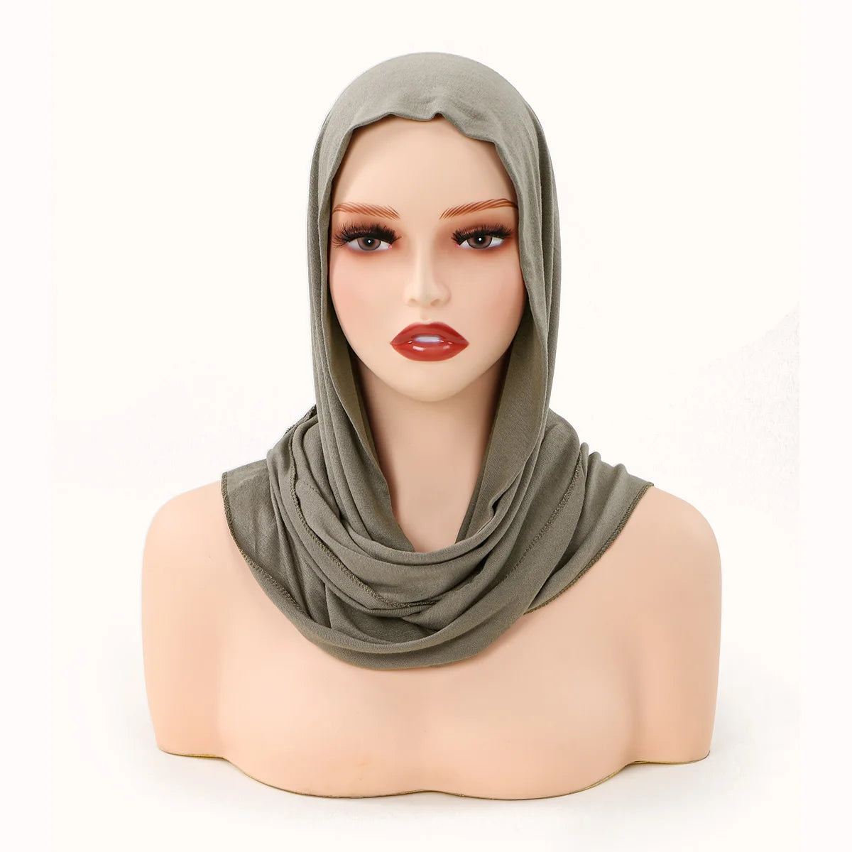 New Modal Jersey Instant Hijab Woman Muslim Underscarf Caps Cotton Stretch Hat Islam Turban Bonnet Foulard Cross Headscarf