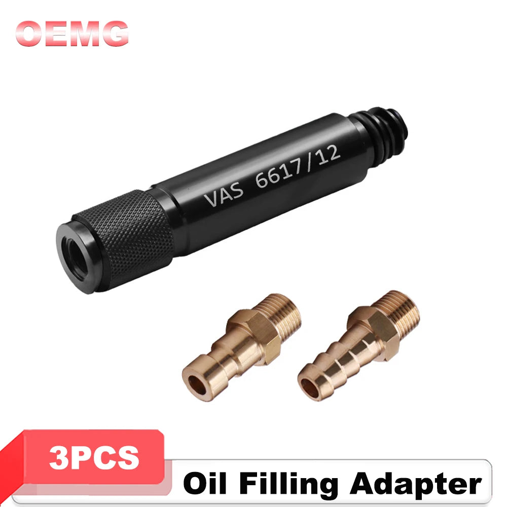 VAS6617/12 7-Speed Wet Shift Fuel Fitting Tool Transmission Oil Filling Adapter for 0CK 0B5 MTF Vehicle Repair Tool