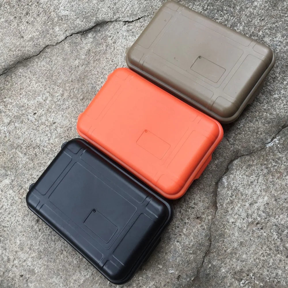 Parts Box Plastic Toolbox Tool Organizer Equipment Box Tool Storage Bags Waterproof Survival Sealed Box Multi-function