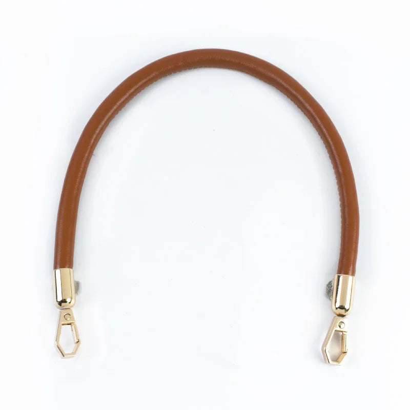 2Pcs 30/40/60/115cm Pu Leather Bag Handles Metal Hook Buckles Handbag Purse Replacement Shoulder Straps DIY Bags Accessories